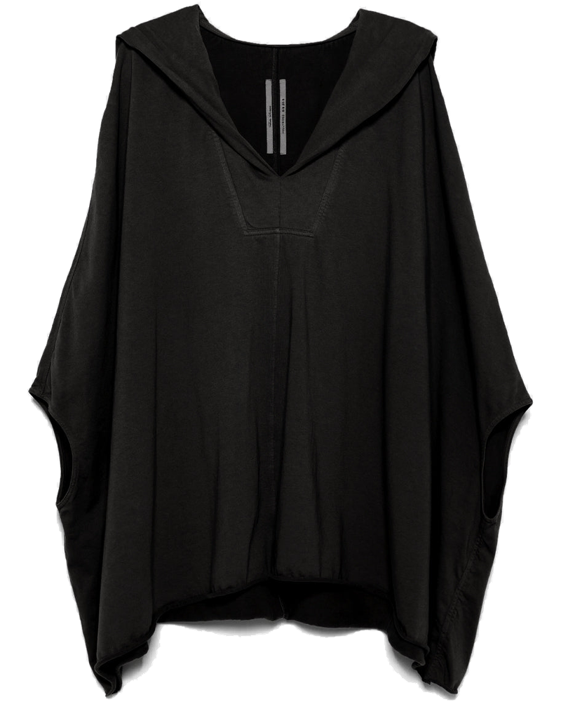 Оригінальна Black Hooded Kaftan Rick owens