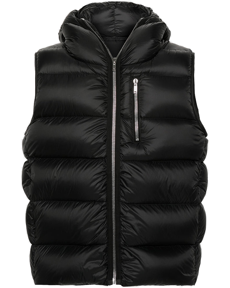 Black Sealed Padded Gilet Rick owens оригінал – Купити в Україні