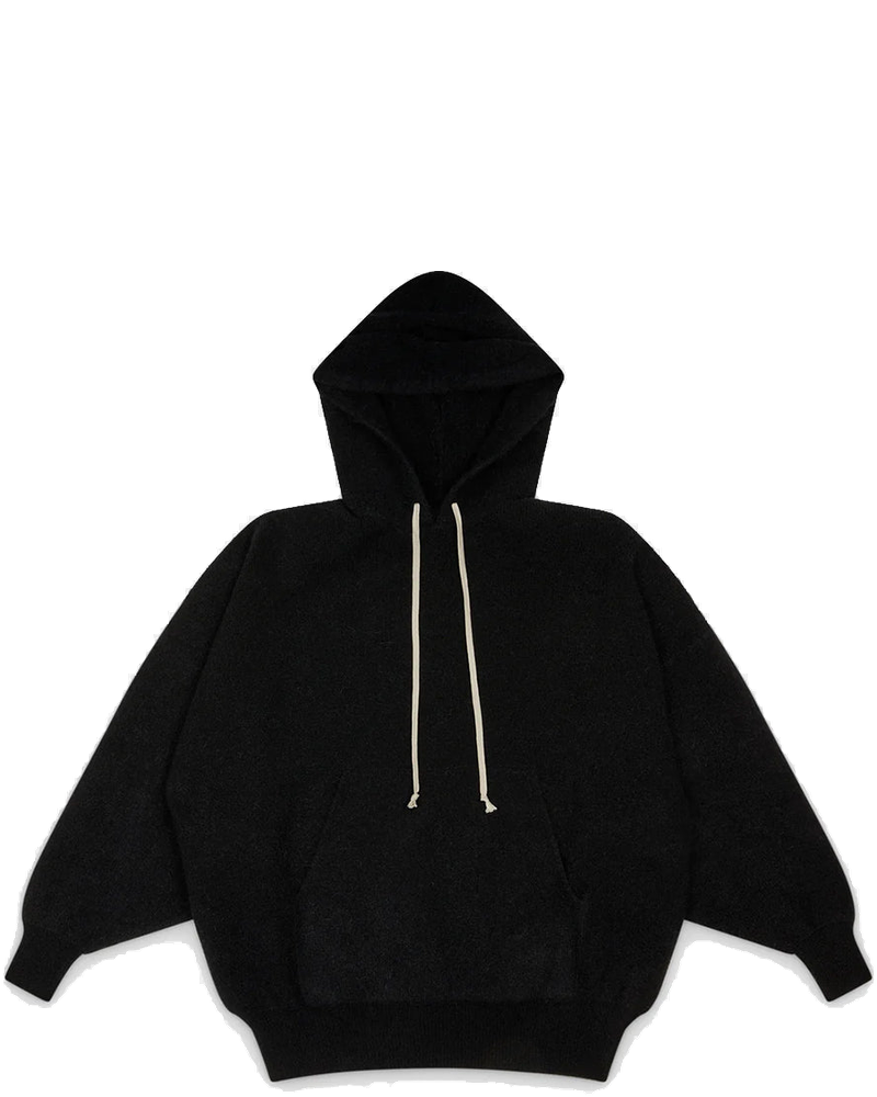 Black Pocket-Detail Hoodie Rick owens – Гарантія оригінальності