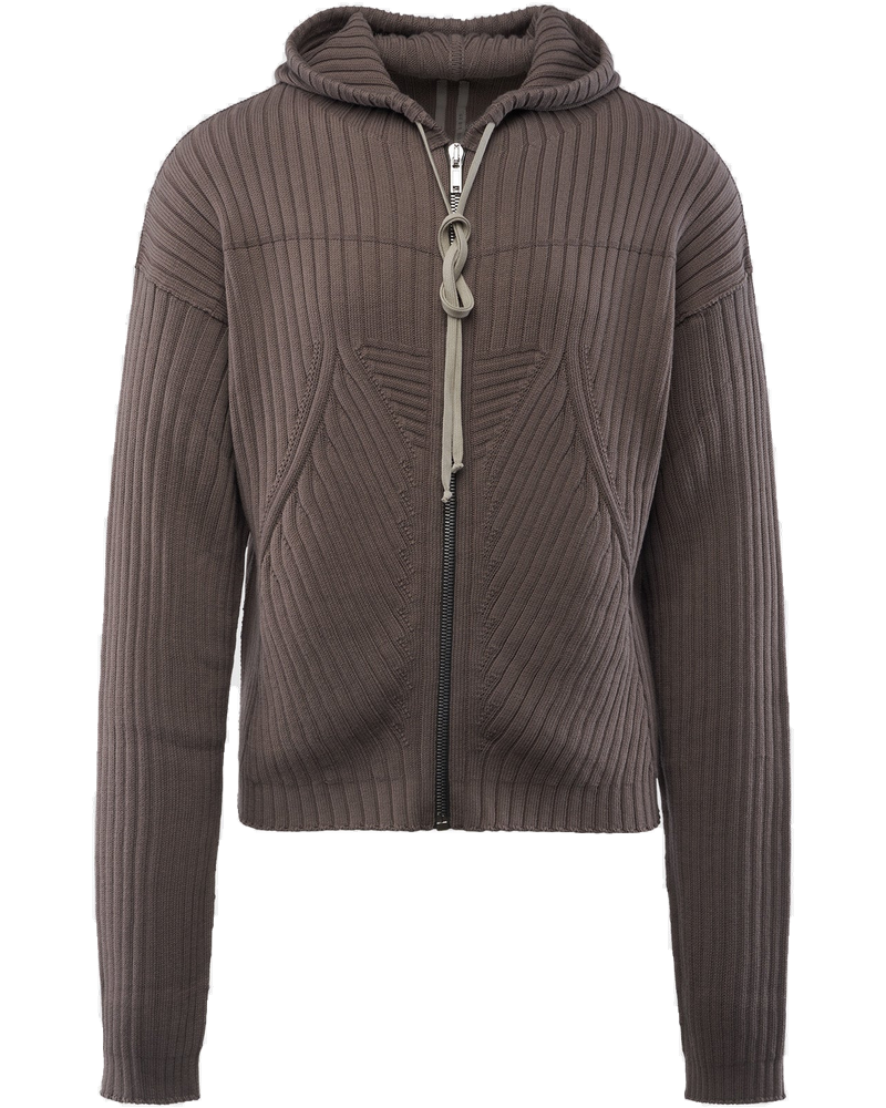 Zipped Knit Hoodie Rick owens – Гарантія оригінальності