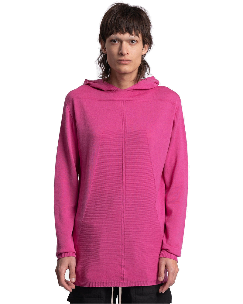 Oversized Geo Hoodie In Hot Pink Rick owens – Гарантія оригінальності