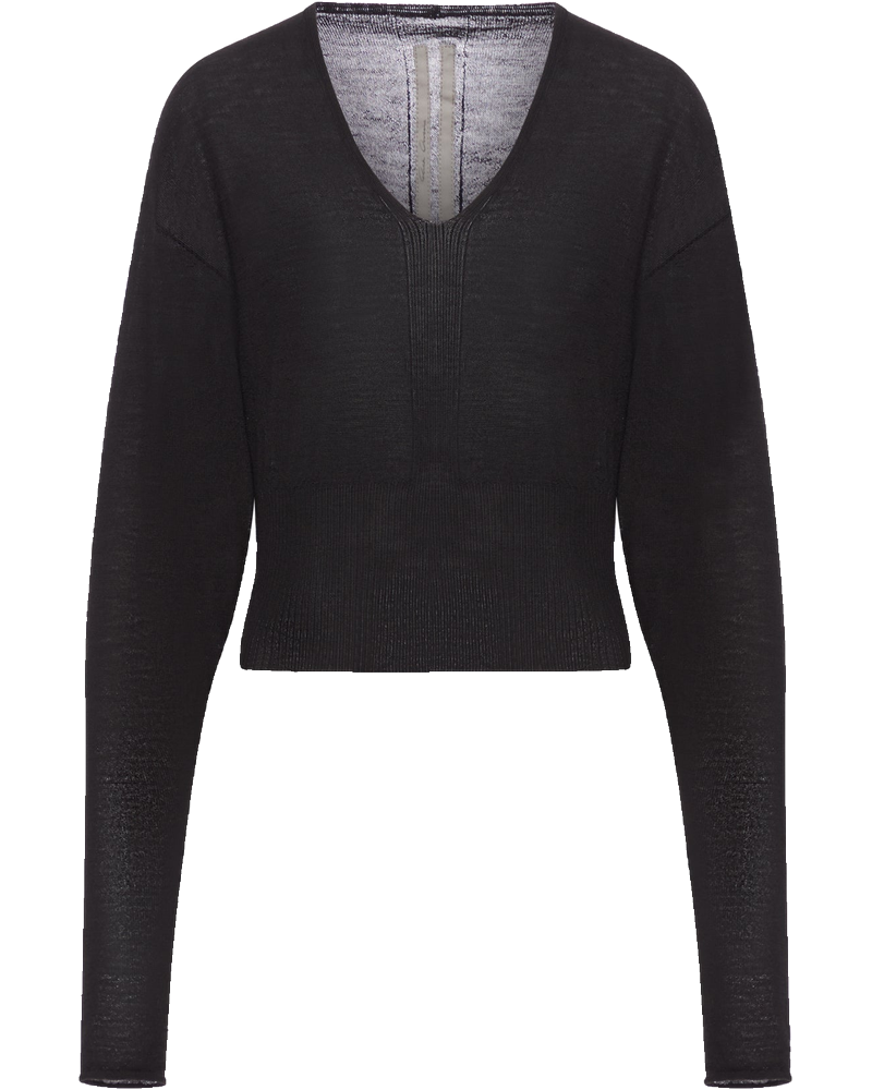 Cropped Wool Sweater Rick owens оригінал – Купити в Україні