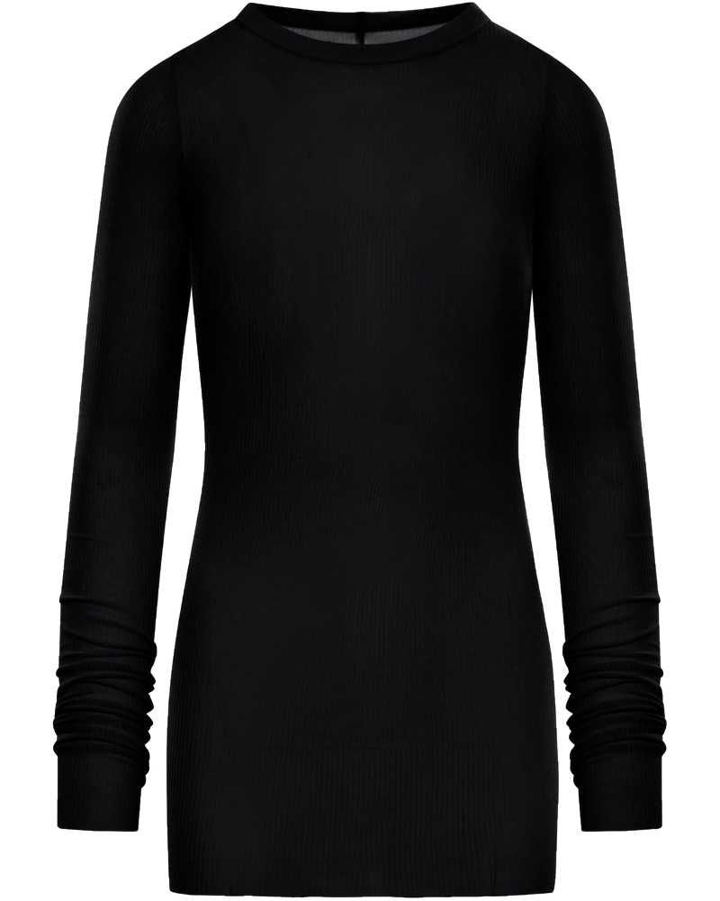 Ribbed Sweater In Semi-Transparent Fabric Rick owens – Гарантія оригінальності