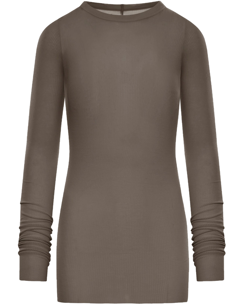 Ribbed Sweater In Semi-Transparent Fabric Rick owens – Гарантія оригінальності
