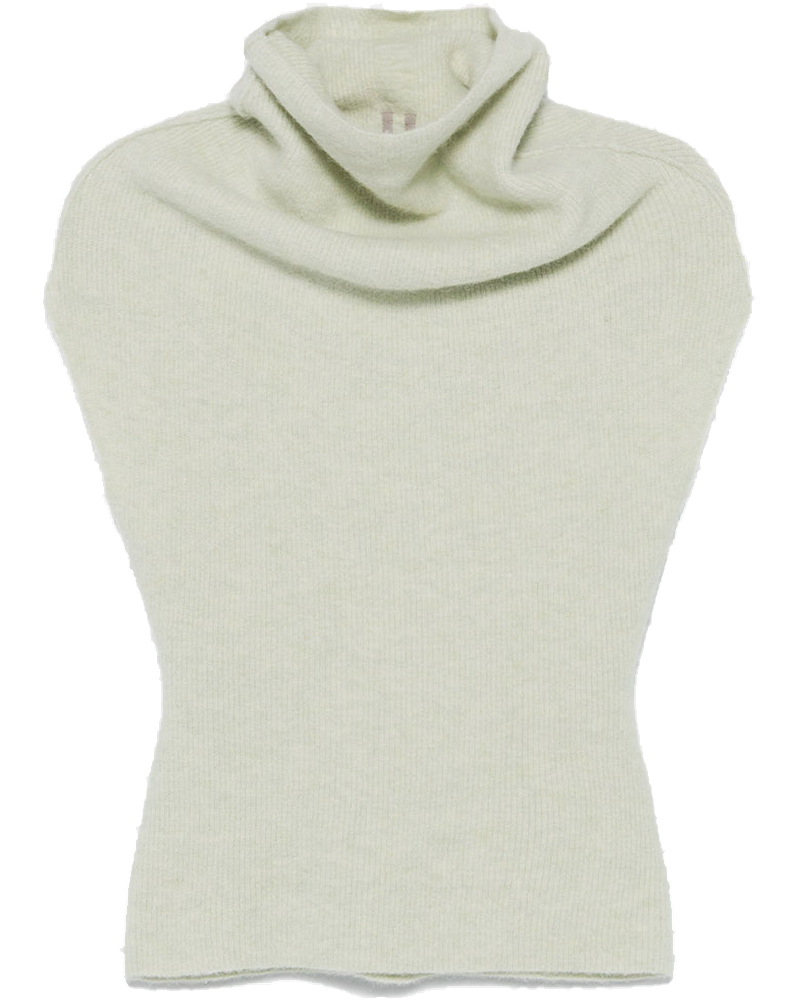 Pale Green Crater Knitted Top Rick owens – Гарантія оригінальності