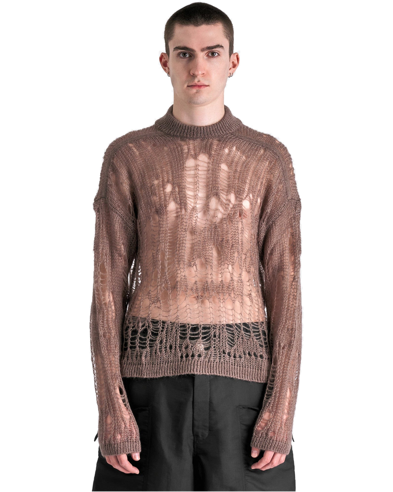 Оригінальна Tommy Lupetto Sweater In Dust Rick owens