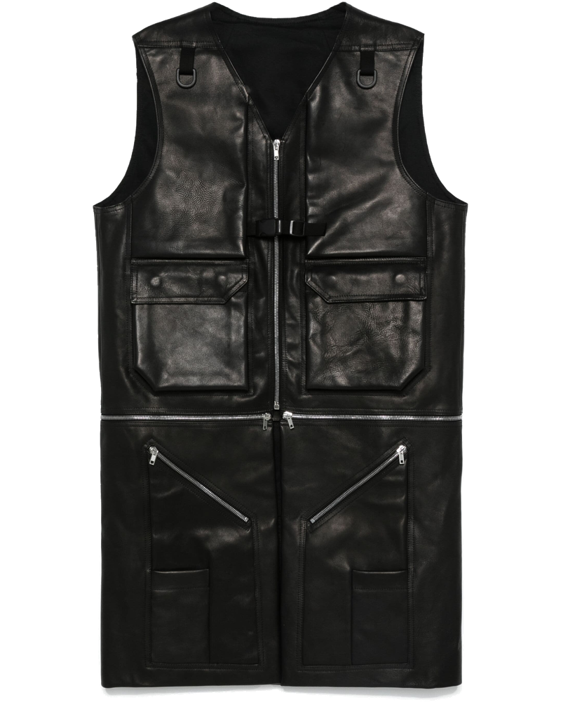 Utility Leather Vest Rick owens оригінал – Купити в Україні
