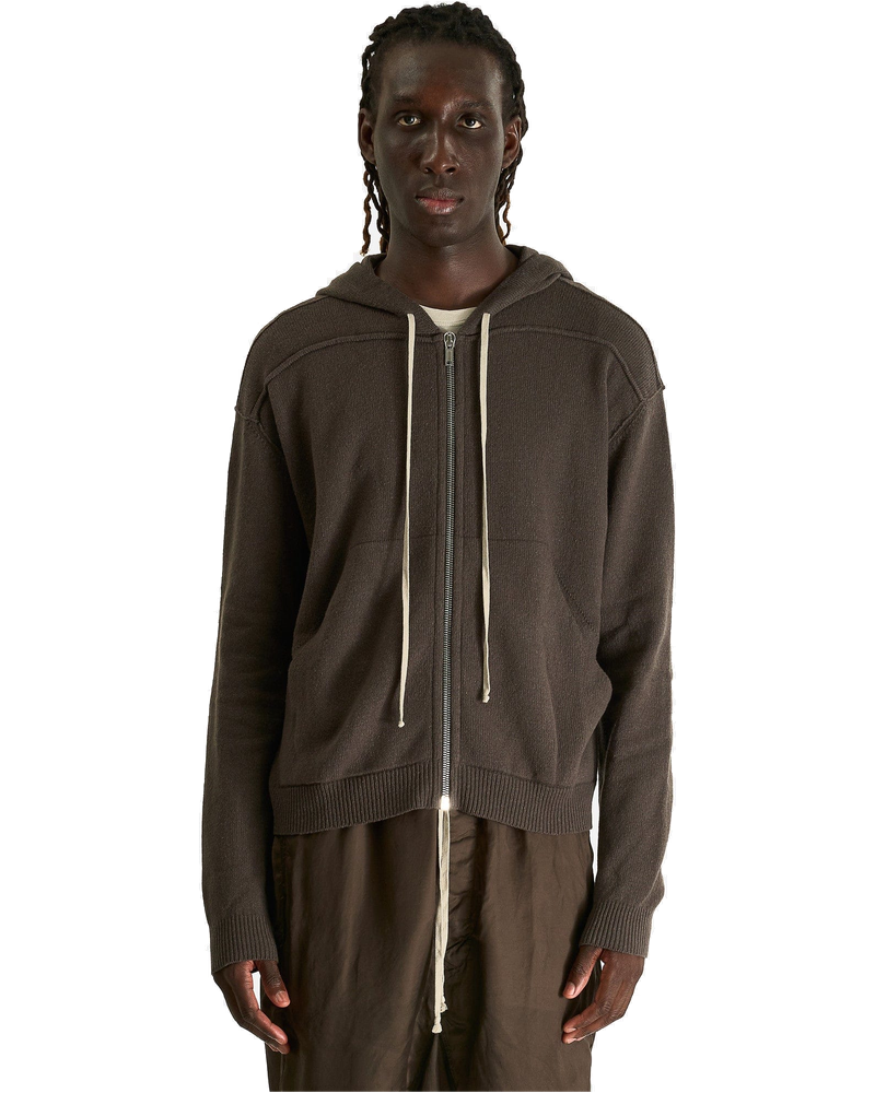 Zipped Hoodie In Darkdust Rick owens оригінал – Купити в Україні