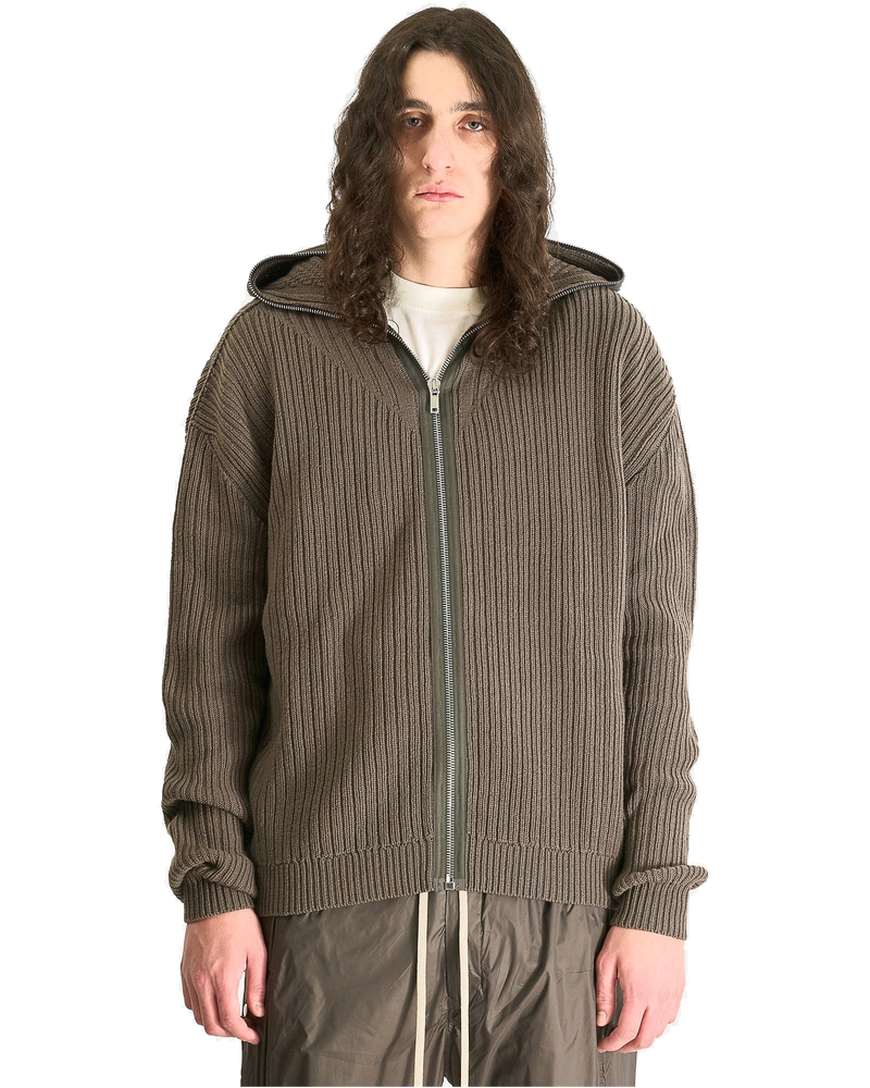 Оригінальна Zipped Hoodie In Dust Rick owens