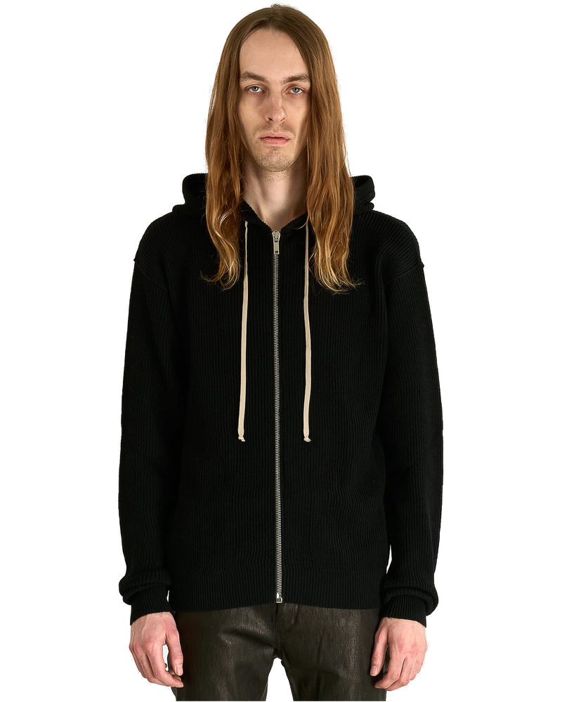 Zipped Hood In Black Rick owens оригінал – Купити в Україні