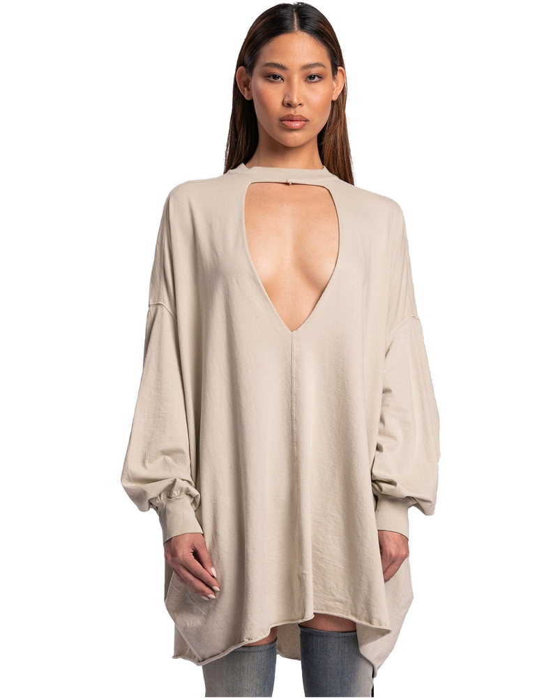 Eclipse Tunic In Pearl Rick owens – Гарантія оригінальності
