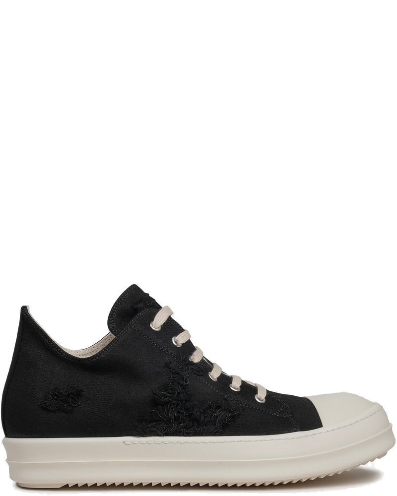 Slashed Low Ramones In Black Rick owens оригінал – Купити в Україні