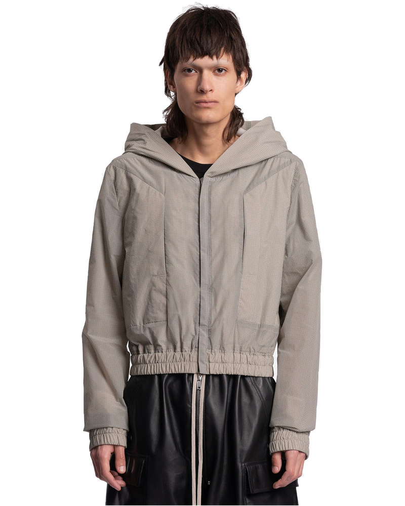 Оригінальна Edfu Hooded Top In Pearl Rick owens