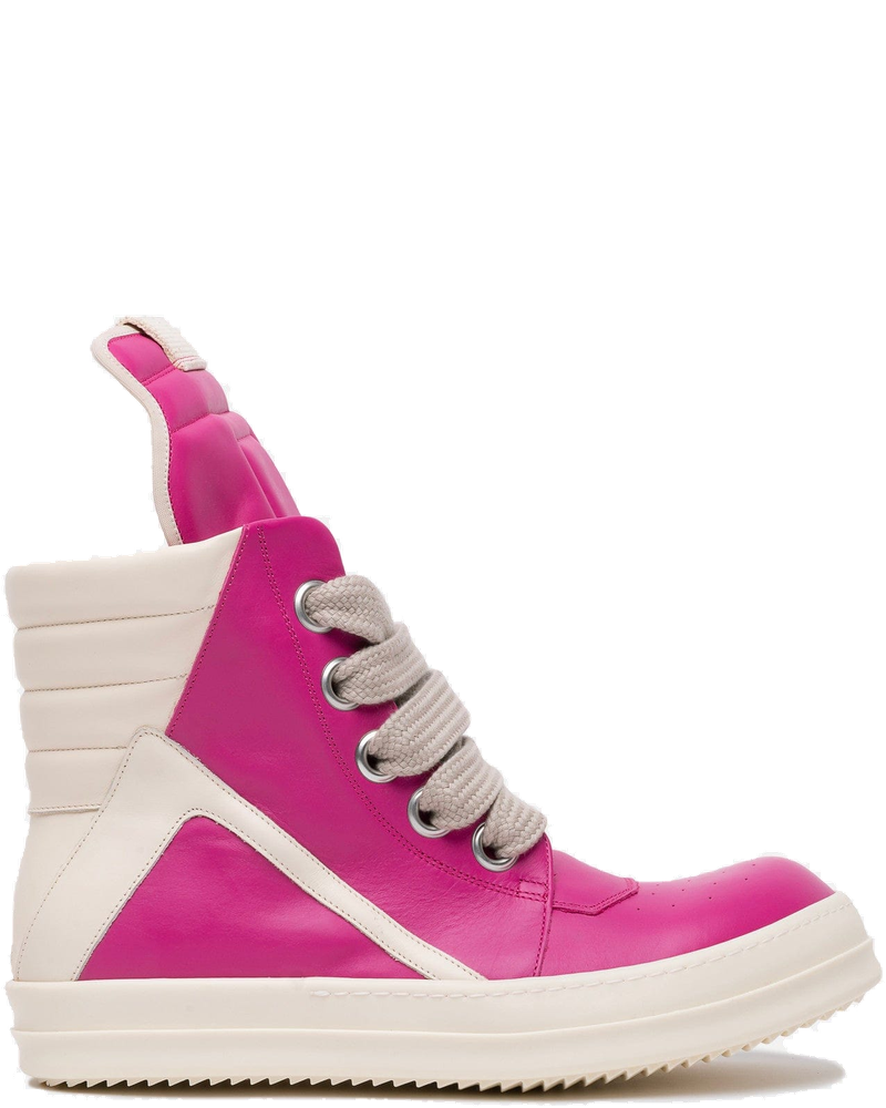 Оригінальна Wide Lace Geobasket In Hot Pink Rick owens