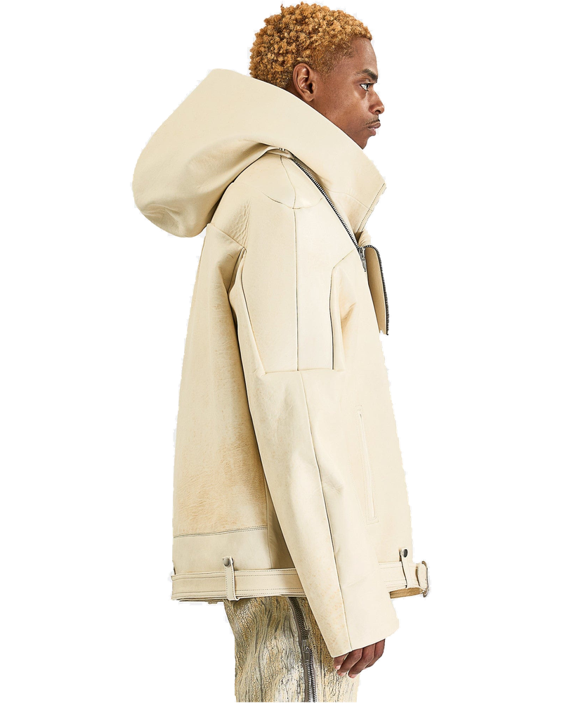 Оригінальна Hooded Stooges In Parchment Rick owens