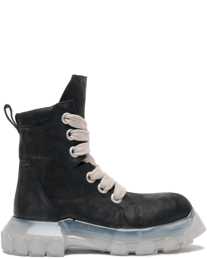 Jumbo Lace Bozo Tractor In Black Rick owens – Гарантія оригінальності