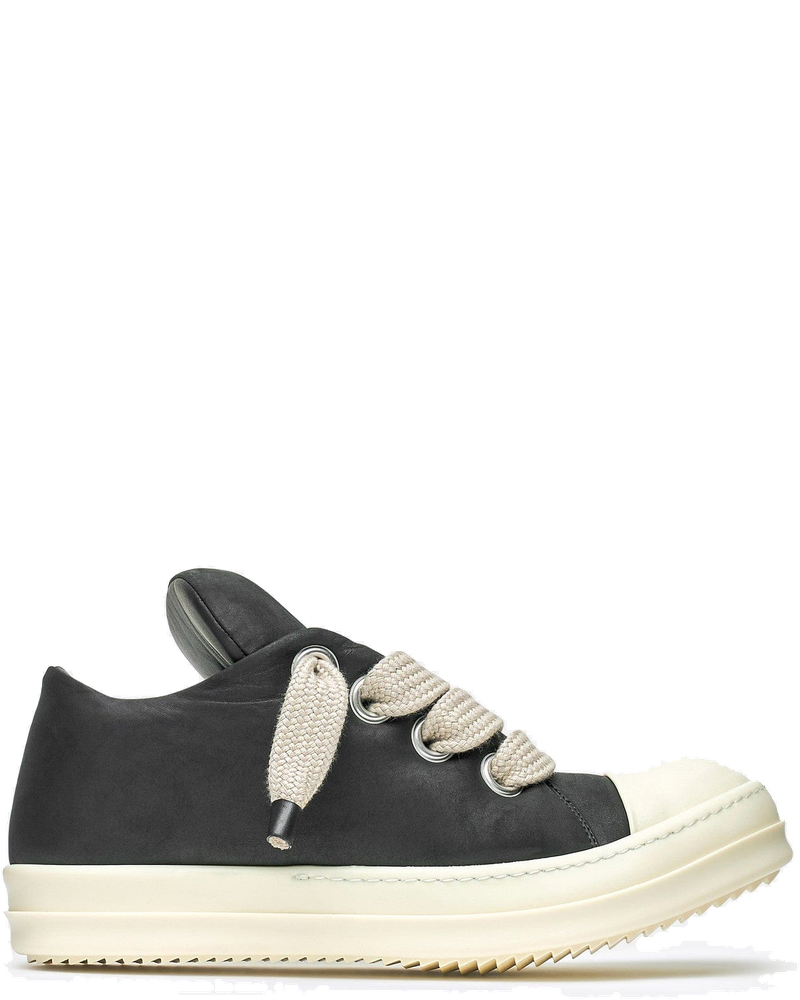 Jumbo Lace Padded Low Sneaks In Black Rick owens – Гарантія оригінальності