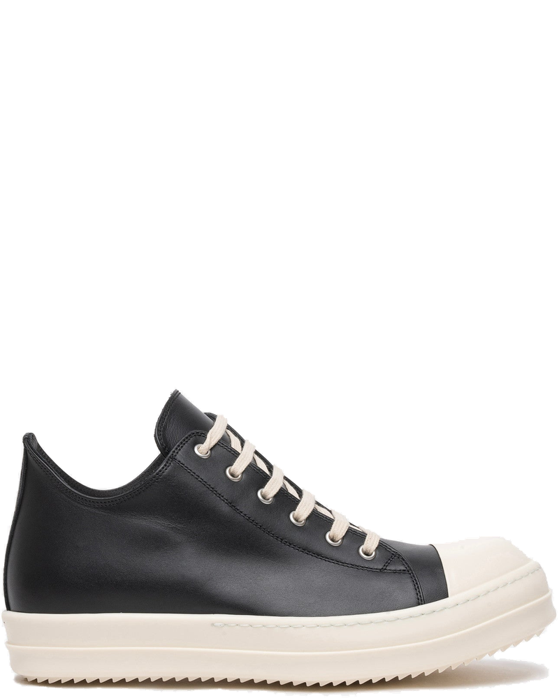 Leather Low Ramones In Black Rick owens оригінал – Купити в Україні