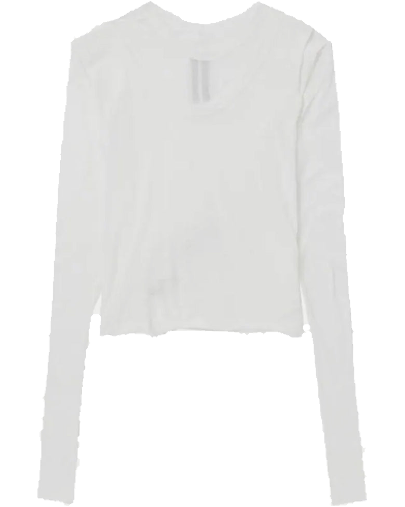 Оригінальна Milk Layered Distressed-Effect Top Rick owens