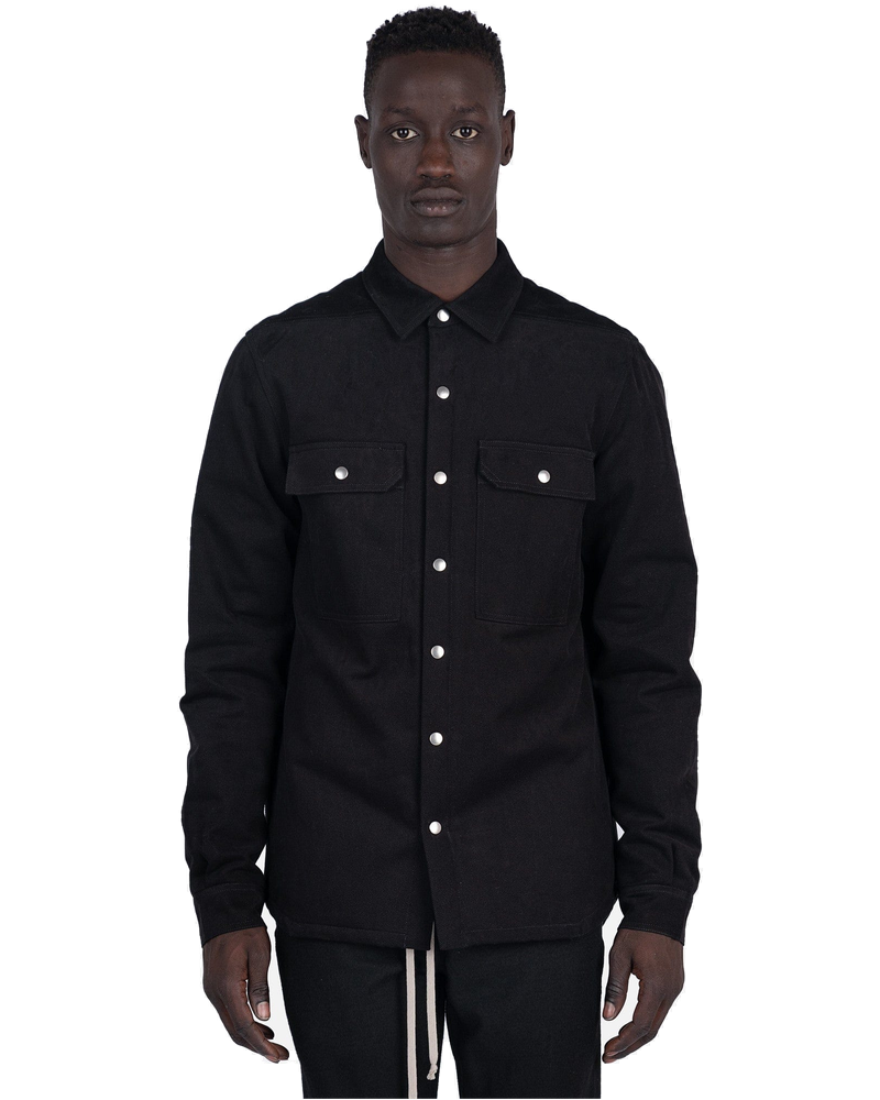Оригінальна Outershirt In Black Rick owens