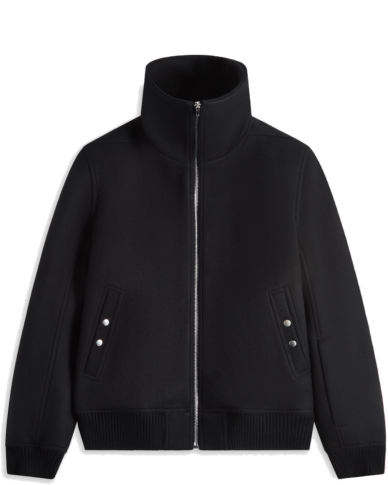 Bomber Imbottito Blixa Dracucollar Black Rick owens – Гарантія оригінальності