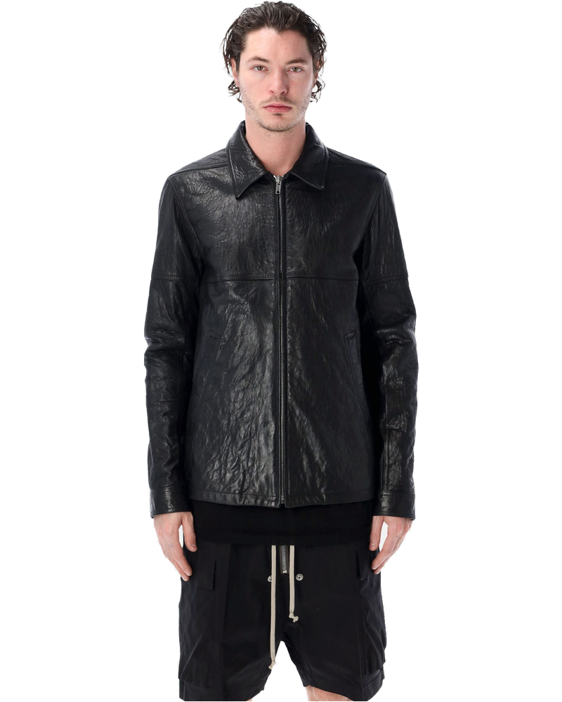 Brad Leather Jacket Rick owens – Гарантія оригінальності