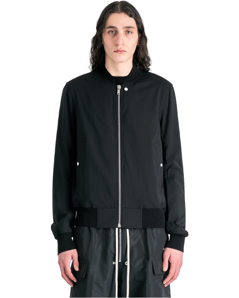 Classic Flight Bomber In Black Rick owens – Гарантія оригінальності