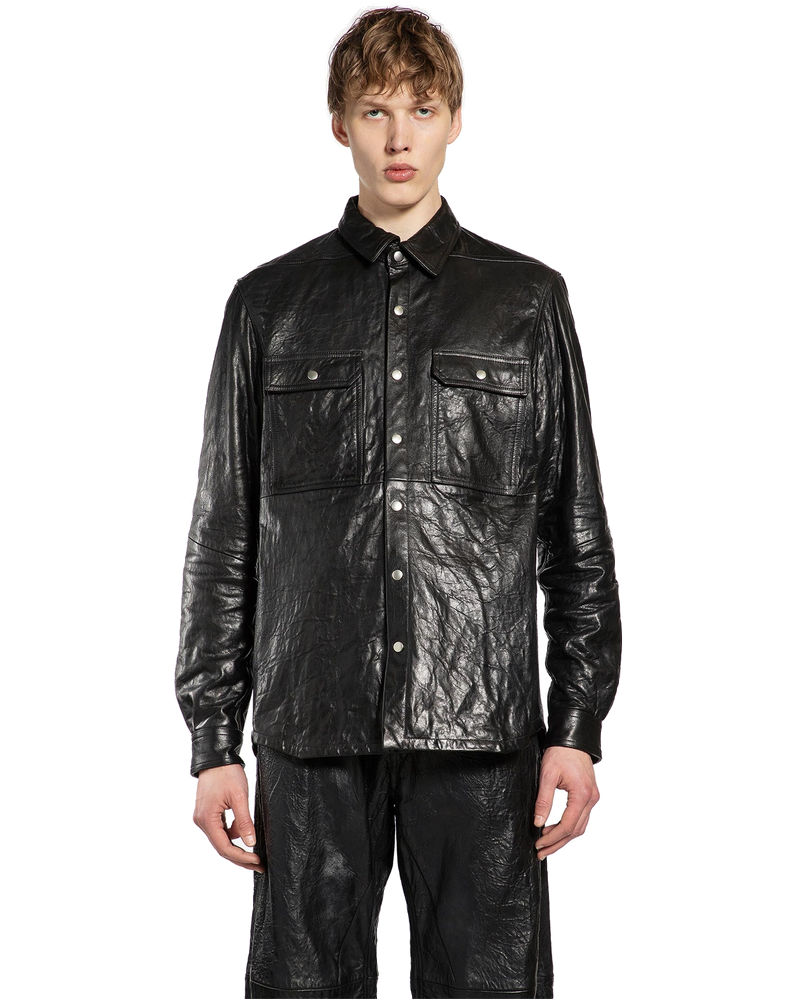 Оригінальна Temple Outershirt In Tumbled Lamb Rick owens
