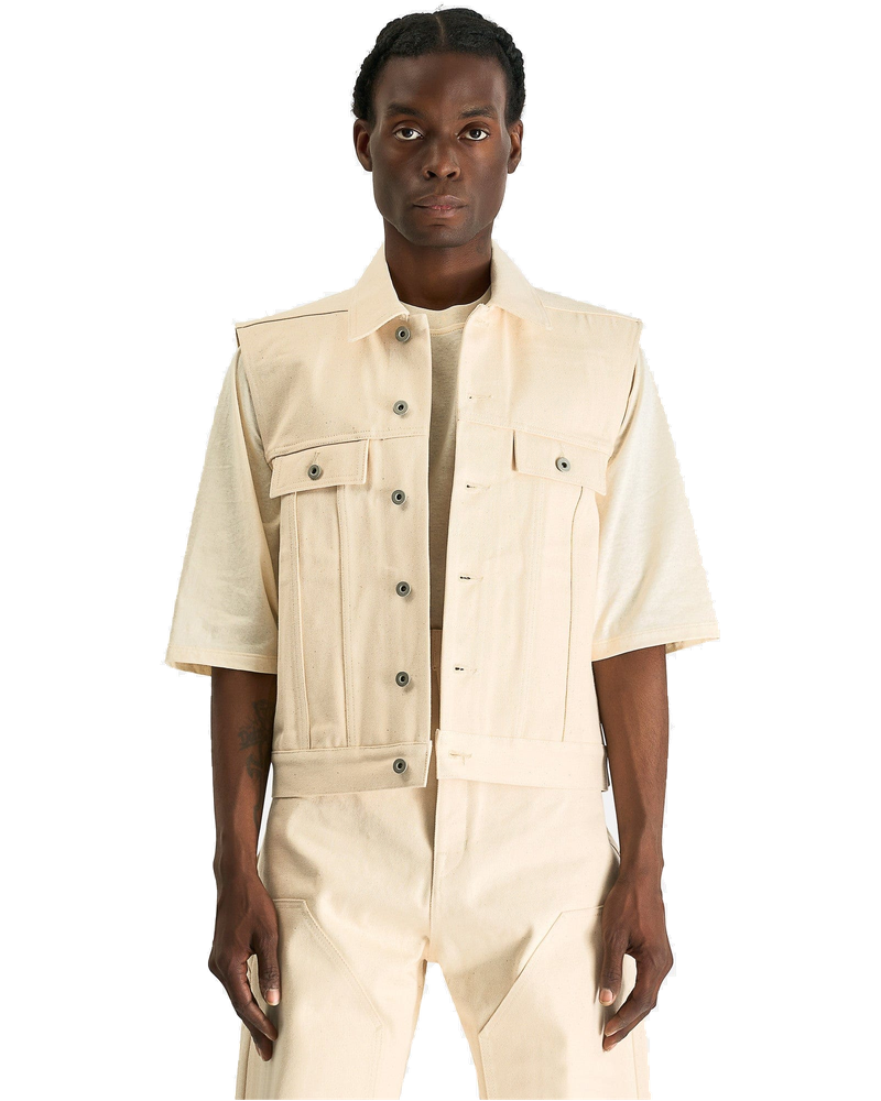 Оригінальна Trucker Jacket In Natural Rick owens