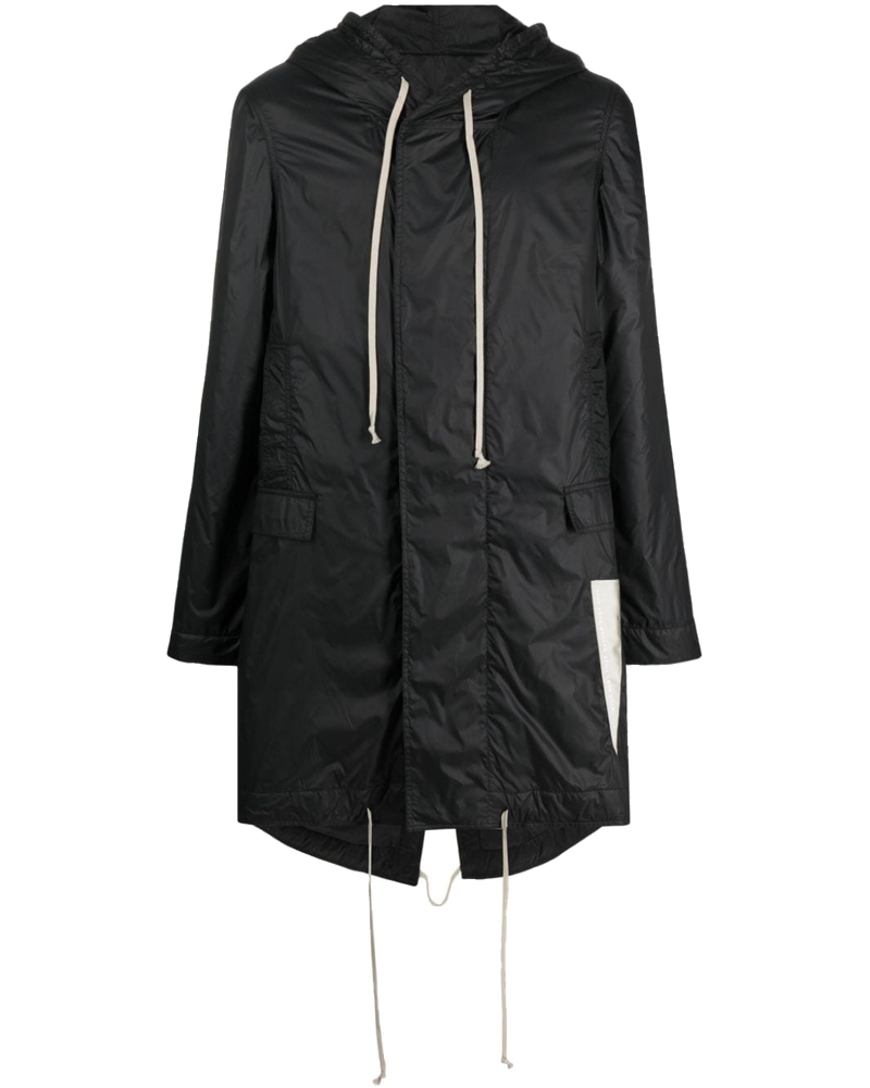 Оригінальна Fishtail Hooded Raincoat Rick owens