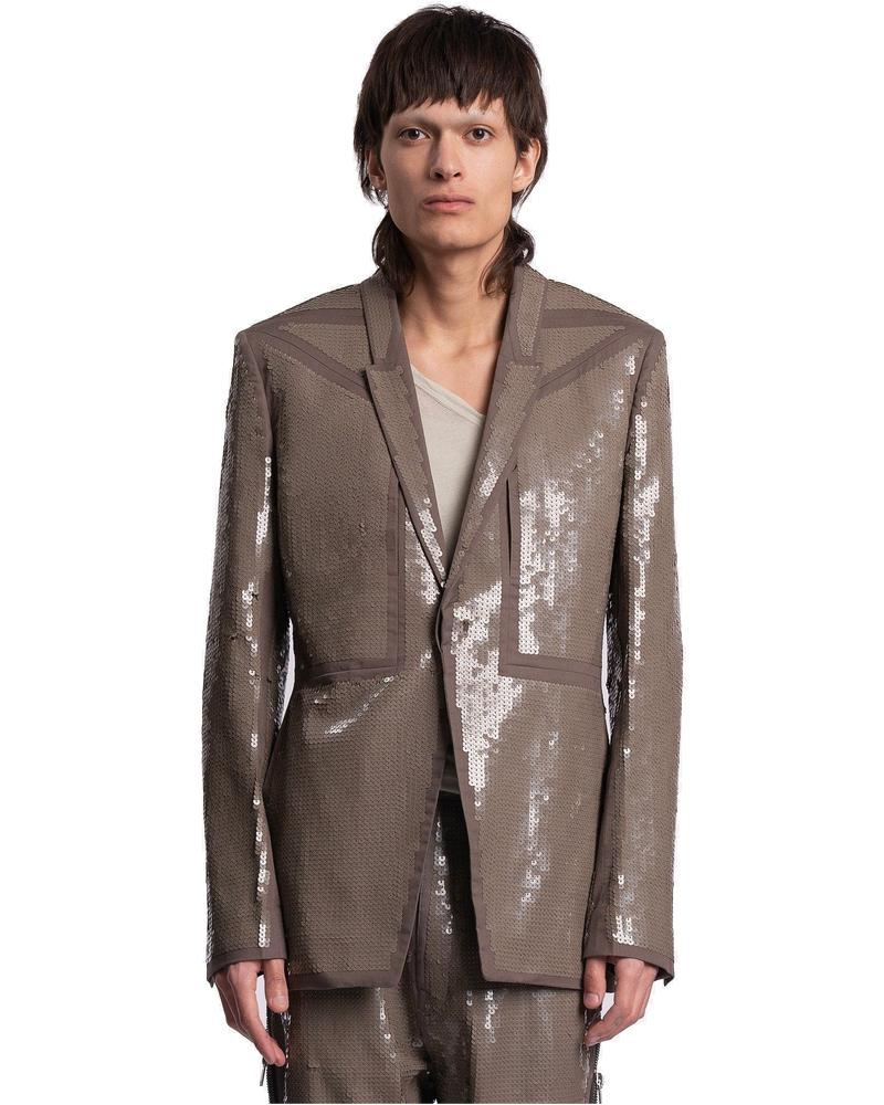 Fogpocket Soft Blazer In Dust Rick owens – Гарантія оригінальності
