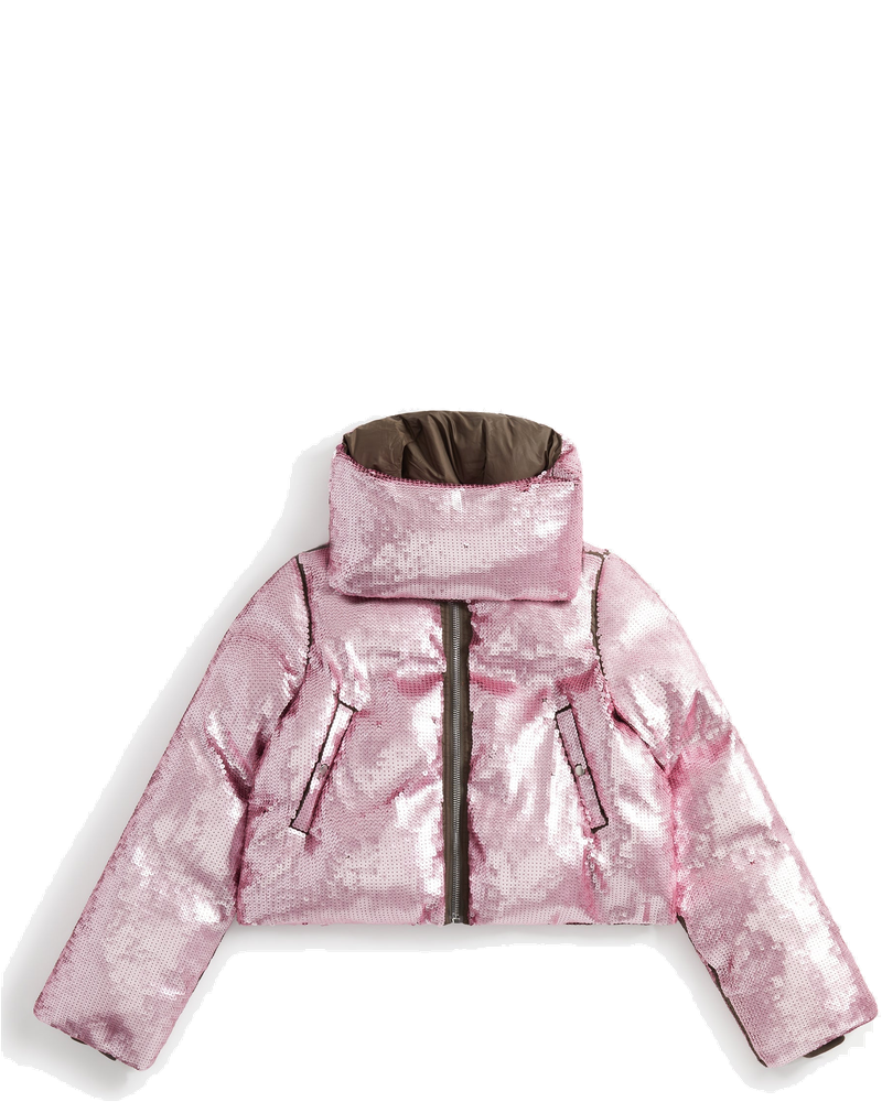 Оригінальна Funnel Neck Jacket Dust Rick owens