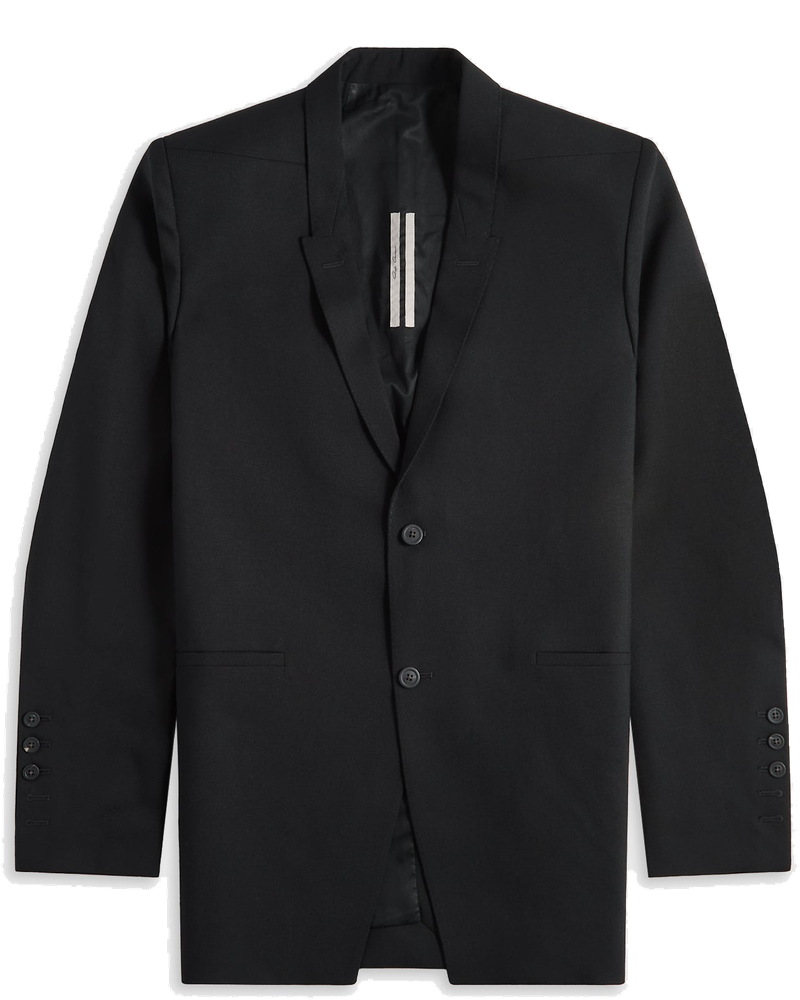 Giacca Concordian Jacket Black Rick owens – Гарантія оригінальності