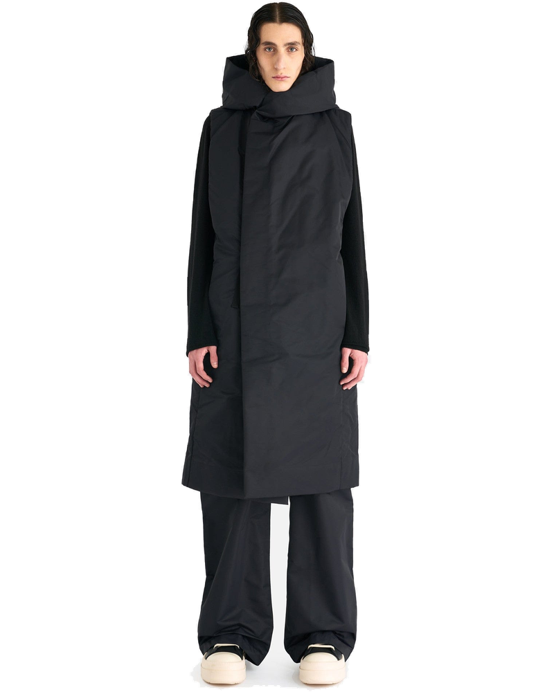 Оригінальна Hooded Liner Jacket In Black Rick owens
