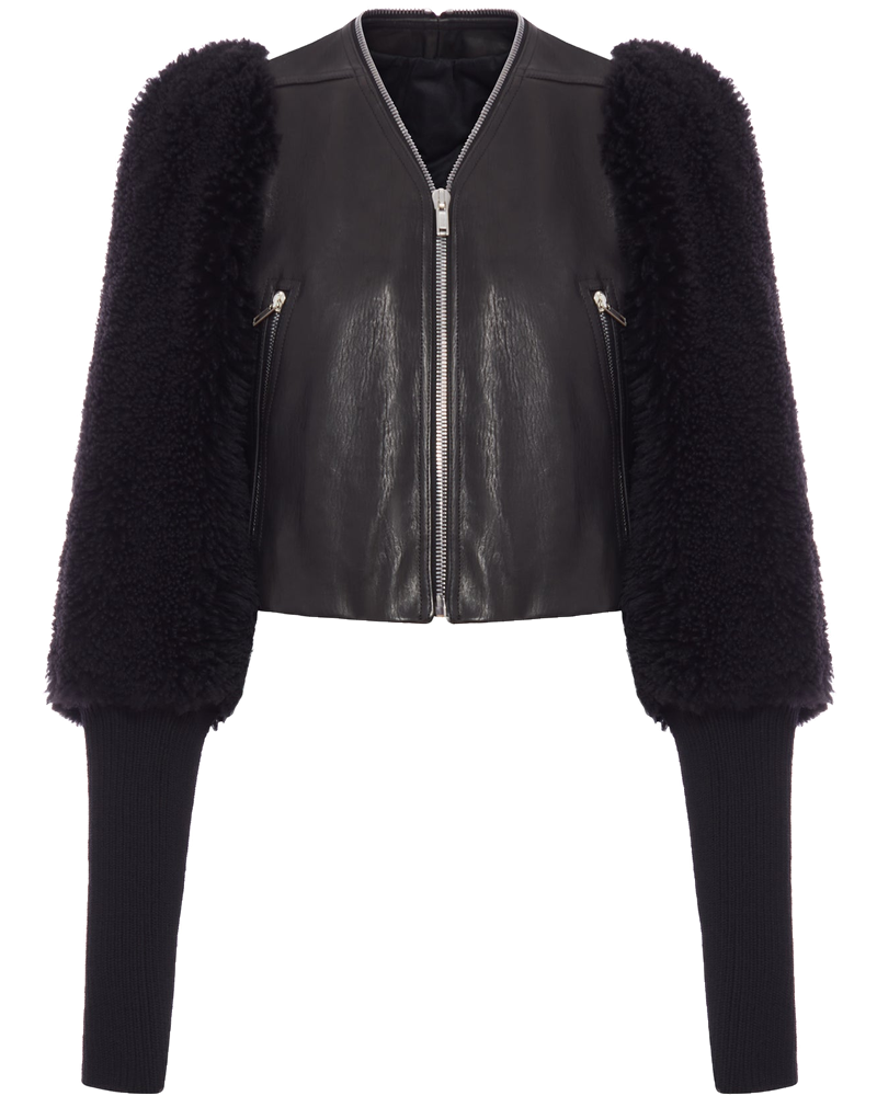 Klaus Cropped Jacket Rick owens – Гарантія оригінальності