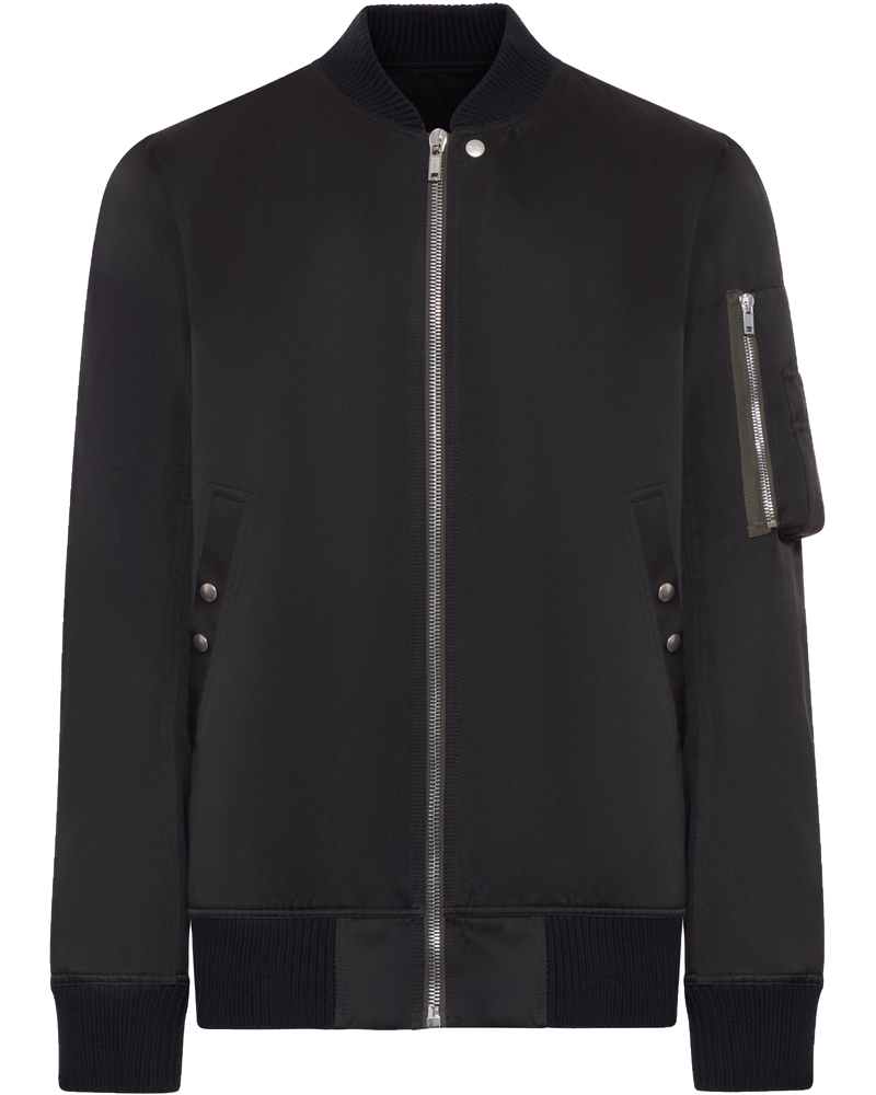 Padded Bomber Jacket With Zip Rick owens – Гарантія оригінальності
