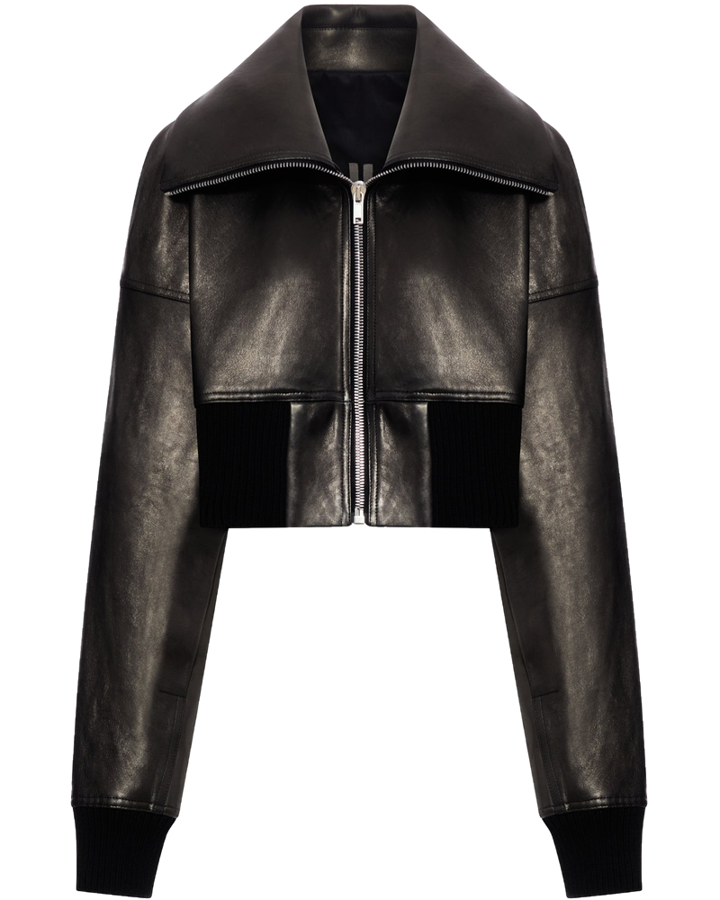 Padded Leather Bomber Jacket Rick owens оригінал – Купити в Україні