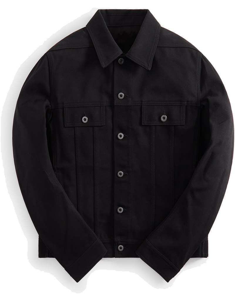 Оригінальна Trucker Jacket Black Rick owens
