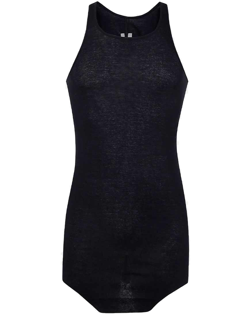 Black Rib Tank Top Rick owens – Гарантія оригінальності