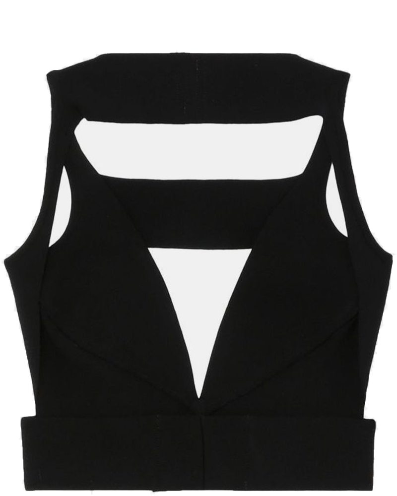 Black Sling Bra Tank Top Rick owens – Гарантія оригінальності