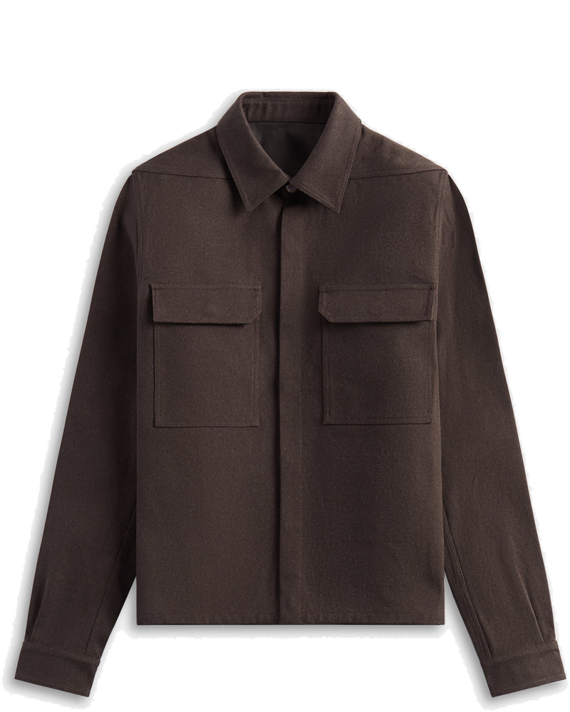 Camicia Cropped Work Shirt Ash Rick owens – Гарантія оригінальності