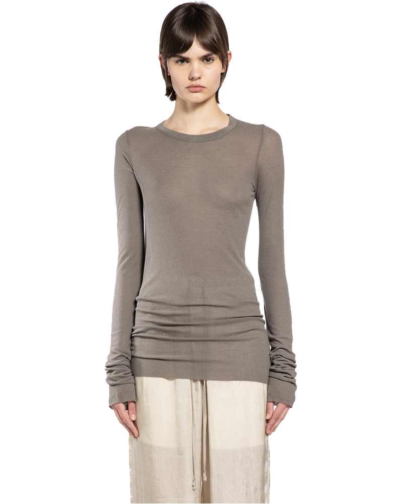 Temple Rib Long Sleeve T-Shirt Rick owens оригінал – Купити в Україні