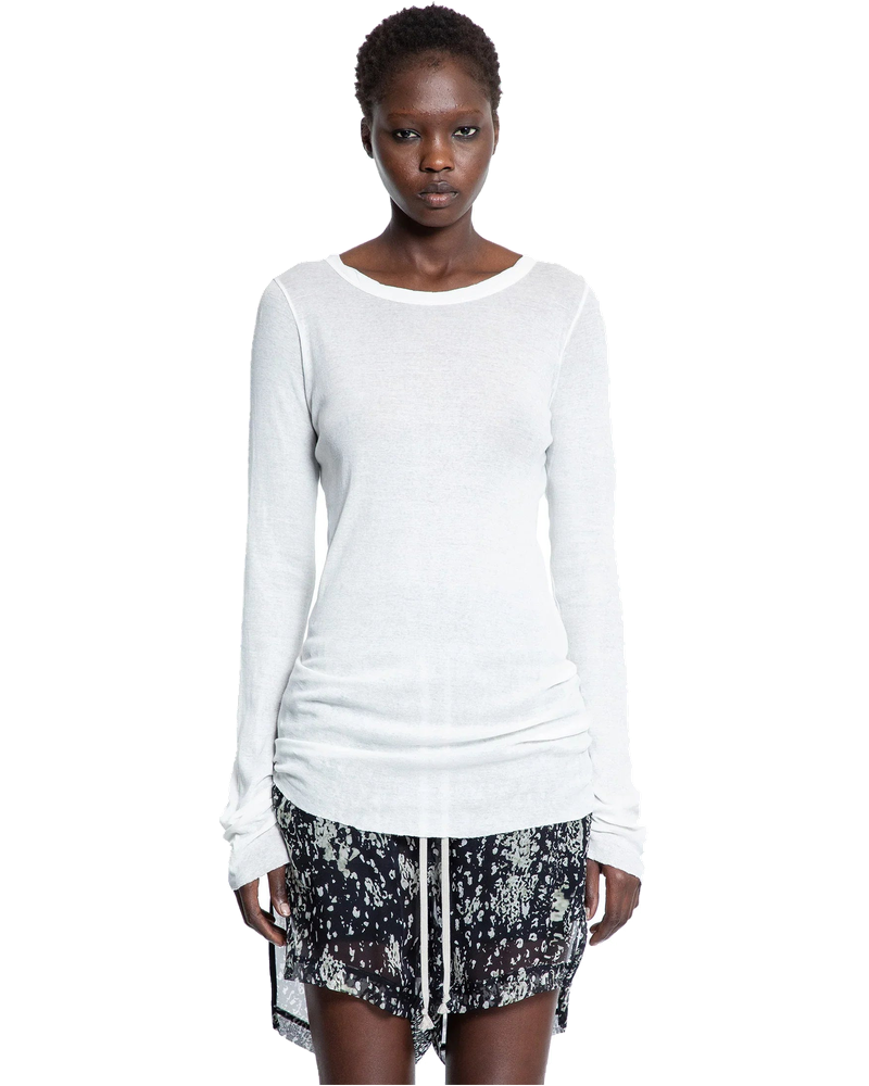 Hollywood Rib Long Sleeve T Rick owens – Гарантія оригінальності