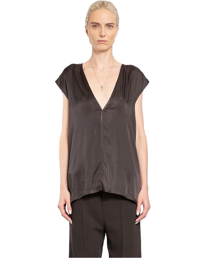 Porterville Dylan Tee In Washed Charmeuse Rick owens оригінал – Купити в Україні