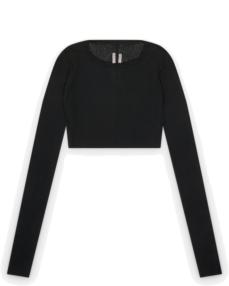 Оригінальна Womens Long Sleeve Crop T Shirt Rick owens
