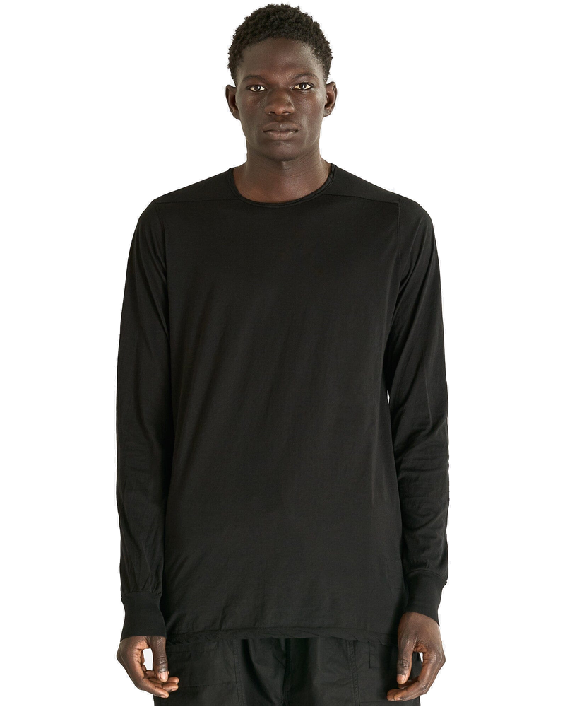 Оригінальна Level Long Sleeve T In Black Rick owens