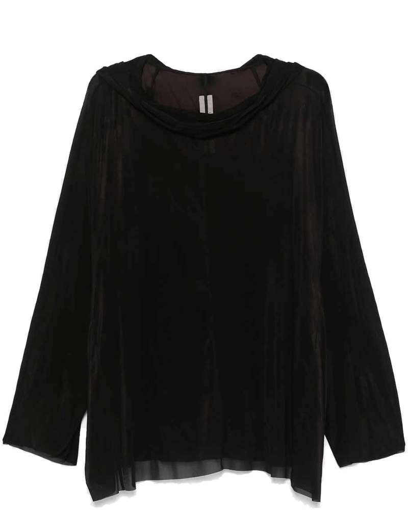 Black Hooded Tunic Rick owens оригінал – Купити в Україні