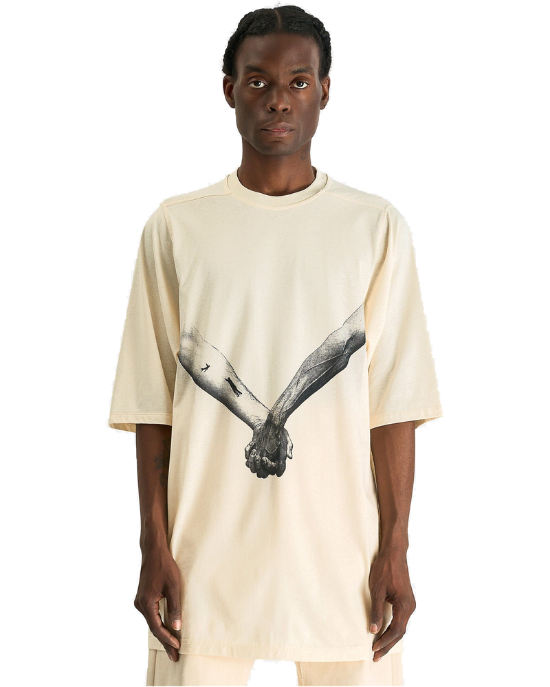 Оригінальна Jumbo Ss T In Natural Rick owens
