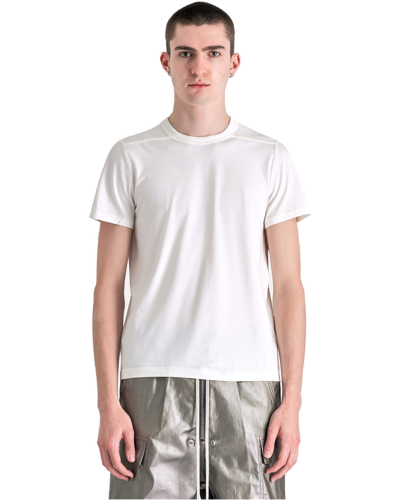 Short Level T-Shirt In Milk Rick owens – Гарантія оригінальності