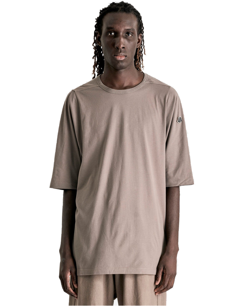 Оригінальна Moncler Crewneck Short Sleeve T In Dust Rick owens